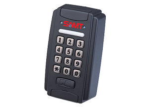 Waterproof keypad entry system for automatic gate motor, SAMT Garage & Gate Automation, Prestons, New South Wales, Australia.