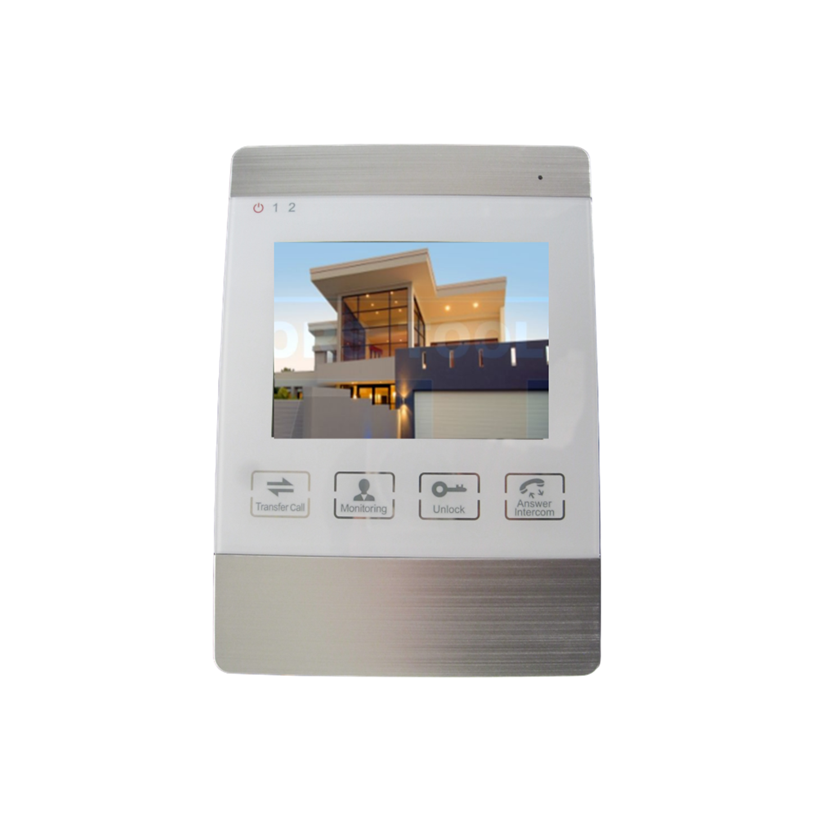 Video intercom monitor panel for automatic doors and gates by SAMT Garage & Gate Automation, Prestons, New South Wales, Australia.