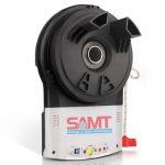 SAMT branded automatic roller garage door motor, automatic garage door opener, Prestons, New South Wales, Australia.