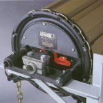 Roller garage door motor assembly with gears by SAMT Garage & Gate Automation in Prestons, New South Wales, Australia.