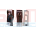 Multiple angles of SAMT outdoor video intercom camera and mounting bracket for secure home access in New South Wales, Australia.