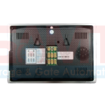 Rear view of SAMT video intercom monitor showing wiring terminals, ideal for smart home installation in Prestons, Australia.