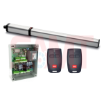 Pair of BFT remote controls for operating automated gates, suitable for homes in Prestons, New South Wales, Australia