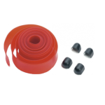 BFT safety edge kit with rubber strip and end caps for automatic garage and gate systems, supplied by SAMT in Prestons, Australia