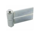 Heavy-duty gate hinge for swing gates, available from SAMT Garage & Gate Automation in Prestons, New South Wales, Australia.