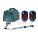 SAMT automatic swing gate motor kit with dual remotes, reliable gate opener system for properties in Prestons, New South Wales, Australia