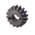 Steel spur gear used for gate automation or industrial machinery, in Prestons, New South Wales, Australia