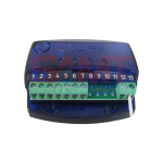 LIFE automatic gate receiver with numbered terminals for garage door automation by SAMT in Prestons, New South Wales, Australia.