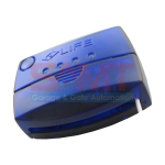 LIFE branded blue garage door remote control, compatible with automatic doors in Prestons, New South Wales, Australi