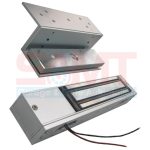 Heavy-duty SAMT magnetic lock with mounting bracket for automatic doors in New South Wales, Australia.