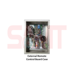 External remote control board case for industrial sliding gate motors by SAMT Garage & Gate Automation in Prestons, New South Wales, Australia.