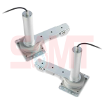 Pair of Nice Hi-Speed linear actuators for swing gate automation with connecting cables, in Prestons, New South Wales, Australia