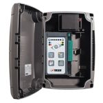 Electronic control panel for gate automation system with user interface and wiring terminals, in Prestons, New South Wales, Australia