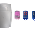 Multiple slotted metal rack gears with black brush strips for use in sliding gate automation in Prestons, New South Wales, Australia