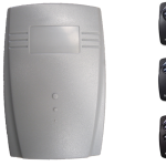 Close-up view of metal gate rack gear with integrated black brush strip for smooth sliding operation in Prestons, New South Wales, Australia