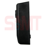 Side profile view of automatic garage door sensor by SAMT Garage & Gate Automation, photographed in Australia.