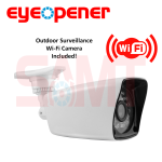 White automatic sliding gate motor housing with internal components, SAMT Garage & Gate Automation, Prestons, New South Wales, Australia.