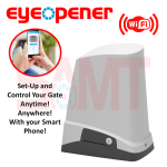 Automatic sliding gate motor with rack and remotes kit by SAMT Garage & Gate Automation, Prestons, New South Wales, Australia.