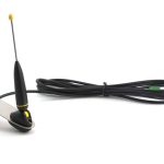 Extended cable Nice antenna for automatic gate motor installation, SAMT Garage & Gate Automation, Australia.