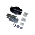 Set of gate motor mounting hardware and manual release for automatic gate opener installation by SAMT in Prestons, Australia