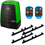 Centurion D5 Smart sliding gate motor kit with remotes and racks, ideal for automatic gate motors in Prestons, New South Wales, Australia.