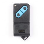 FAAC gate remote control with two blue buttons on a black rectangular body, in Prestons, New South Wales, Australia