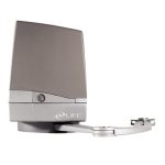 Life automatic swing gate motor with articulated arm for automatic gate opener, SAMT Garage & Gate Automation, Prestons, Australia.