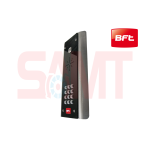 Side view of BFT keypad entry system for automatic gate motor, SAMT in Prestons, New South Wales, Australi