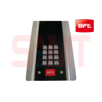 BFT access control keypad for automatic gate opener, SAMT Garage & Gate Automation, Prestons, New South Wales, Australia.