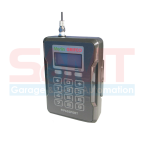 Side view of Merlin Grifco garage door remote keypad, compatible garage door remotes Australia, Prestons, New South Wales.