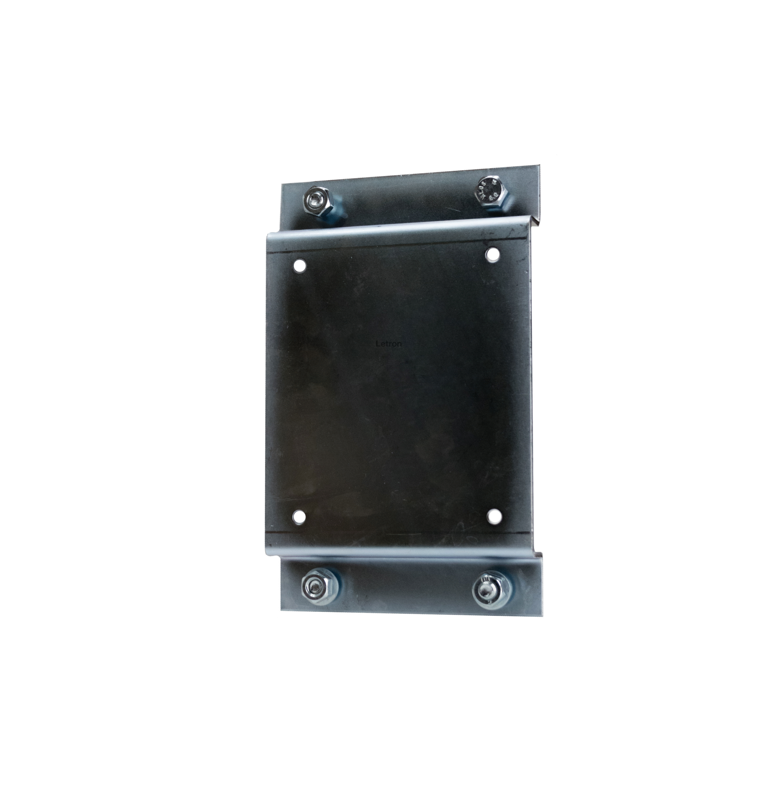 Door Works metal mounting plate for secure garage roller door opener installation by SAMT in Prestons, New South Wales, Australia.