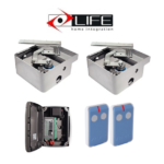 LIFE underground swing gate motor kit with accessories and remotes, in Prestons, New South Wales, Australia.