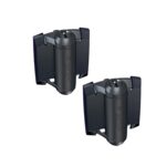 Pair of TruClose Series 3 heavy-duty gate hinges, alternate angle product view, in Prestons, New South Wales, Australia.