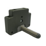 Industrial limit switch designed for gate and door automation, featuring a robust metal housing and threaded actuator rod for precise position detection. Suitable for use in commercial gate openers and automatic control systems by SAMT Garage & Gate Automation in Prestons, New South Wales, Australia.