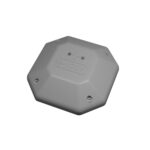 Grey, octagonal wireless ground sensor (e-LOOP), used for detecting vehicles to trigger automatic gate or barrier opening without invasive wiring. Ideal for seamless access control installation by SAMT Garage & Gate Automation in Prestons, New South Wales, Australia.