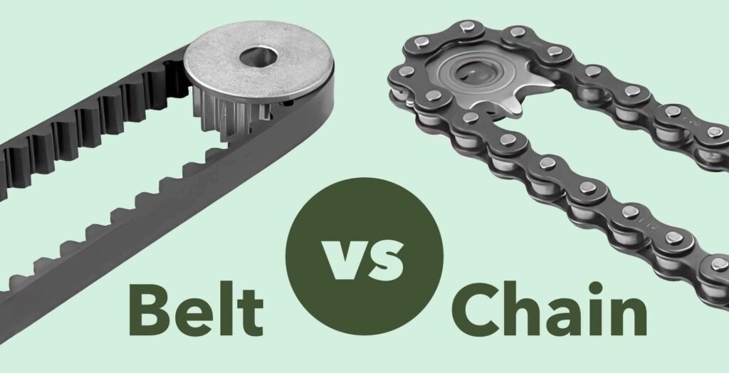 Comparison of timing belt and chain drive systems, ideal for automatic garage door opener installation tips and garage door servicing Australia, by SAMT Garage & Gate Automation in Prestons, New South Wales, Australia.