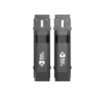 Pair of Door Works safety sensors for smart garage door opener systems, installed by SAMT Garage & Gate Automation in Prestons, New South Wales, Australia.