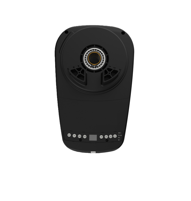 Black garage door opener motor unit for automatic roller door installation by SAMT Garage & Gate Automation in Prestons, New South Wales, Australia.