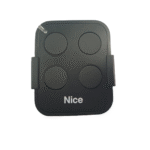 Nice brand four-button garage door remote control, compatible with automatic gate motors in Australia.